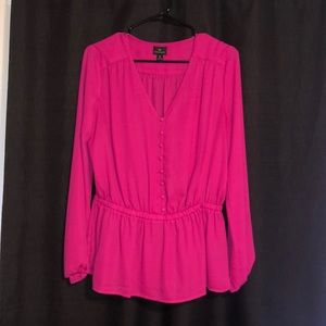 Pink blouse